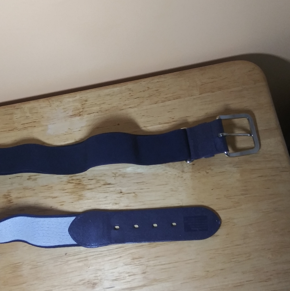 Adidas Adult Navy Baseball Belt